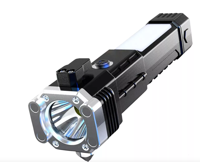 Gray helmet for bikers