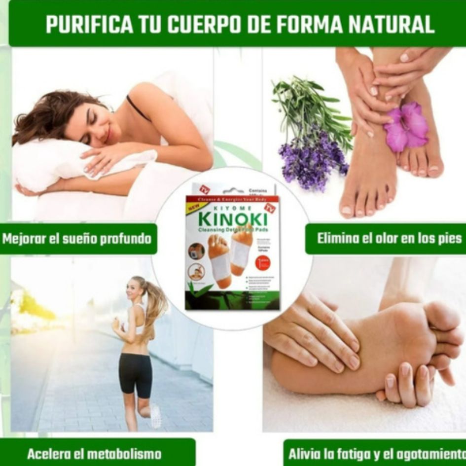 PARCHES KINOKI