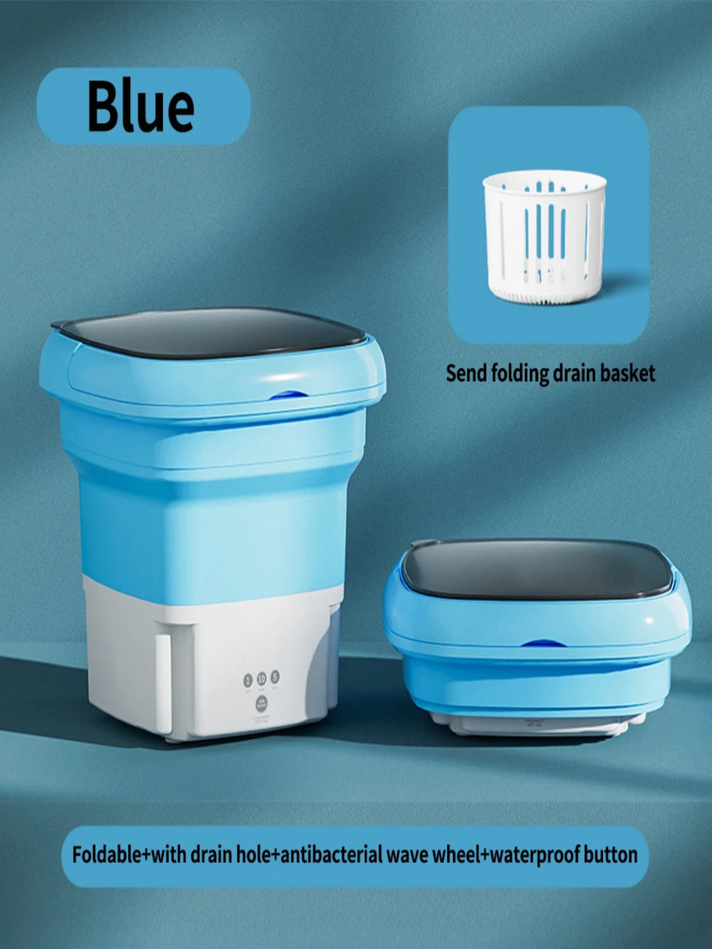 Lavadora Portatil con Centrifugado