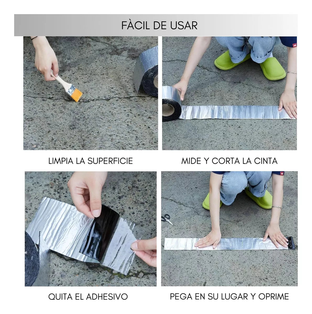 Cinta Adhesiva Selladora Impermeable