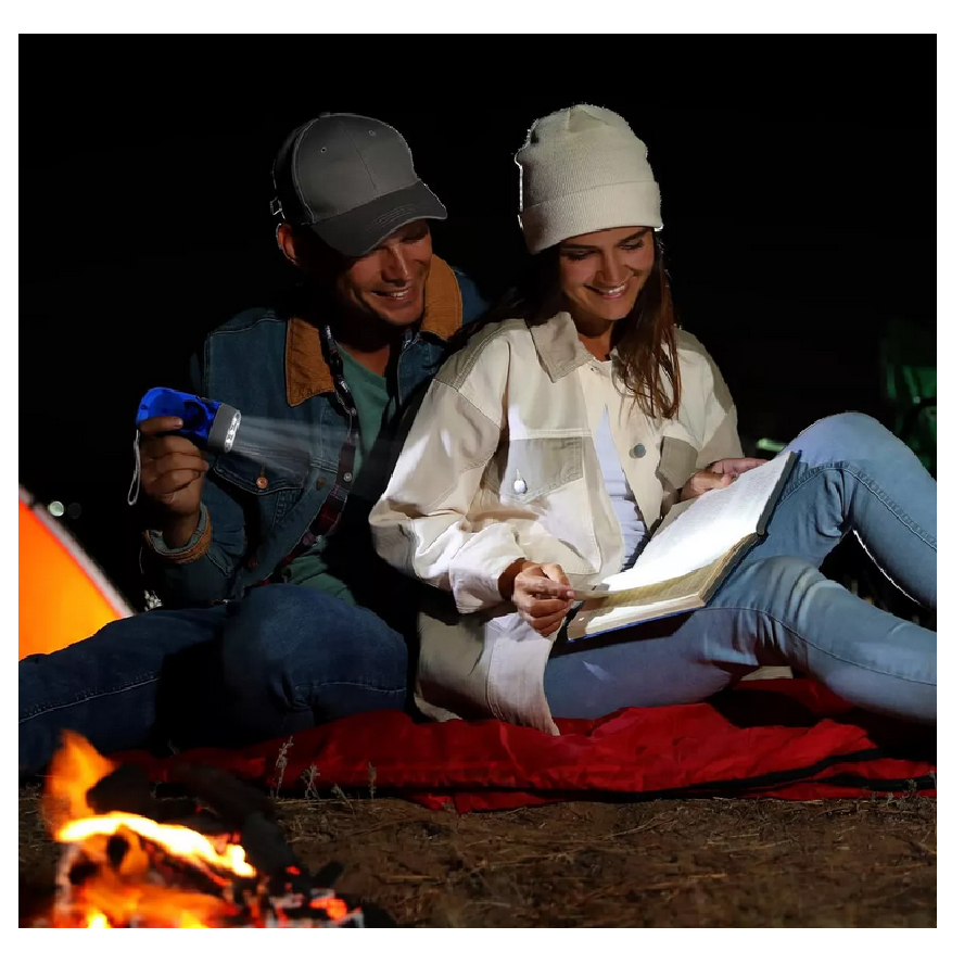 Lampara Solar Cob Recargable 8 Leds