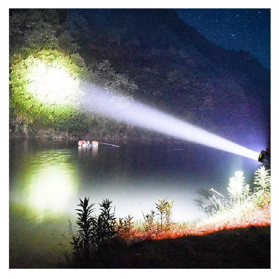 Lampara Solar Cob Recargable 8 Leds