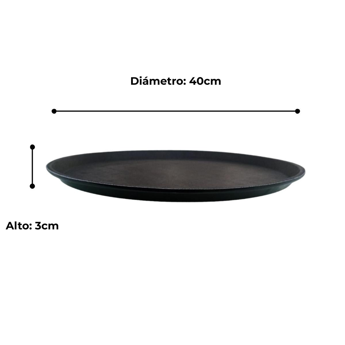 Charola de bar de 16" Shorbull