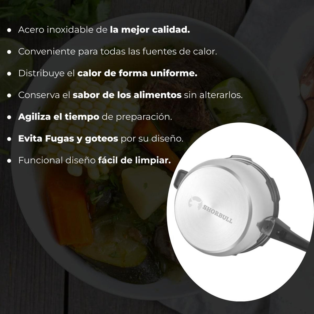 Olla express 8lt Shorbull