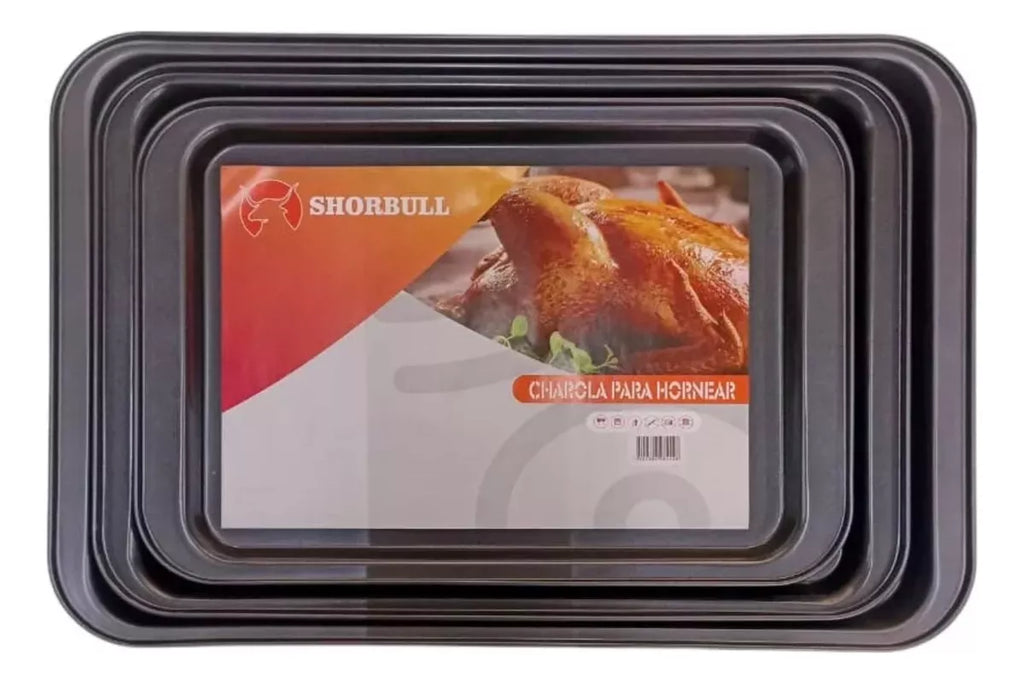 Kit de charolas galleteras Shorbull
