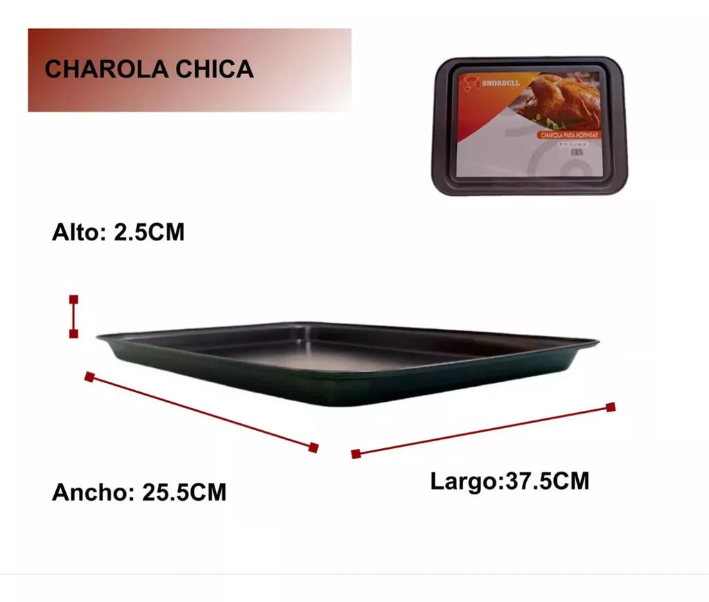 Kit de charolas galleteras Shorbull