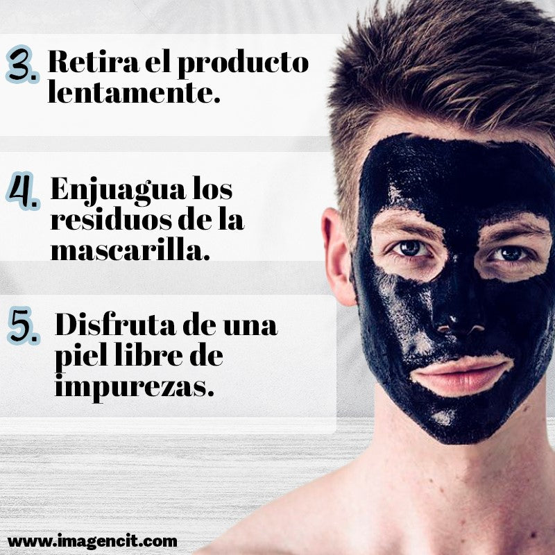 Imagencit Mascarilla Negra Carbón Activa