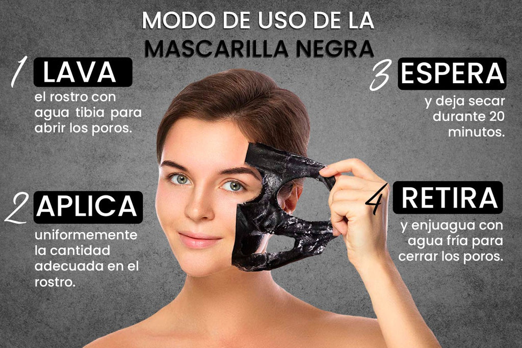 Imagencit Mascarilla Negra Carbón Activa