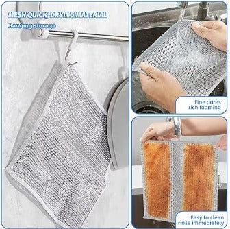 PAÑOS DE LIMPIEZA DE ALAMBRE X10