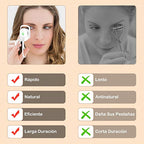 Rizador de Pestañas Eléctrico Rosa