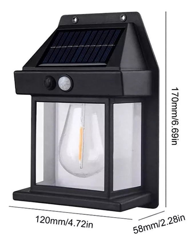 Lámpara Solar Impermeable 3 Modos