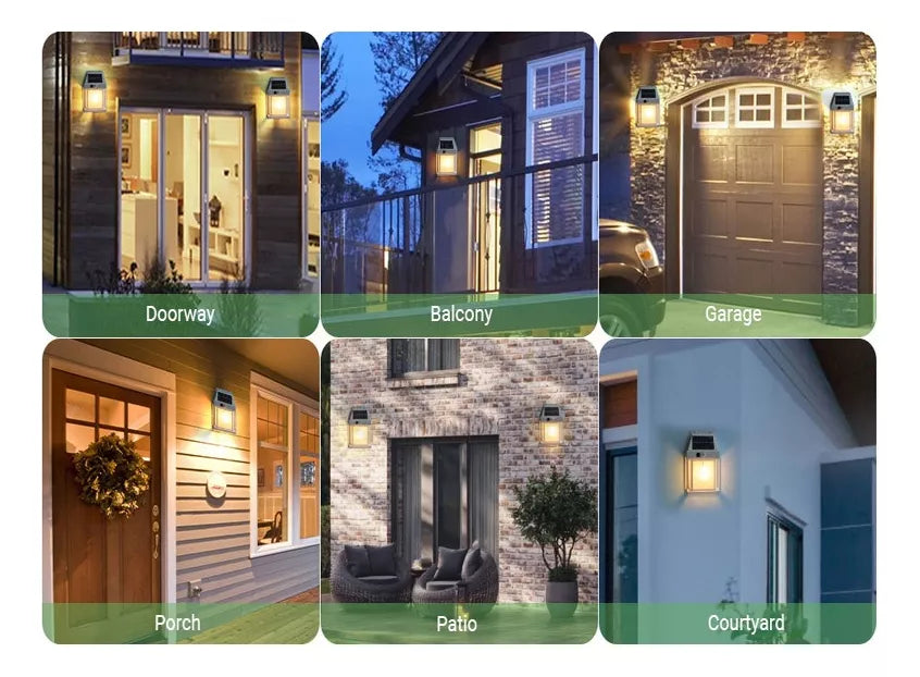 Lámpara Solar Impermeable 3 Modos