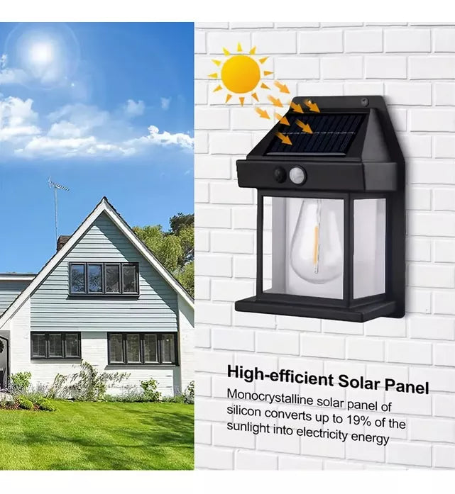 Lámpara Solar Impermeable 3 Modos