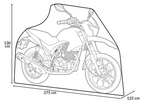 Funda Cubierta Impermeable Para Moto