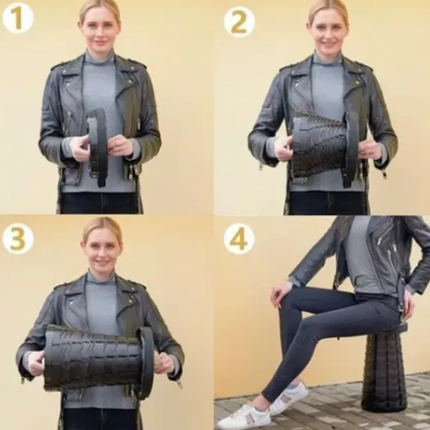 Butaco Silla Pagable(negro)