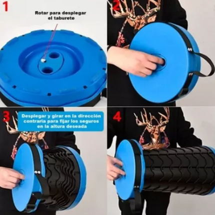 Butaco Silla Pagable(negro)