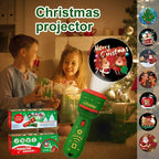 Linterna de mano c/proyección de navidad