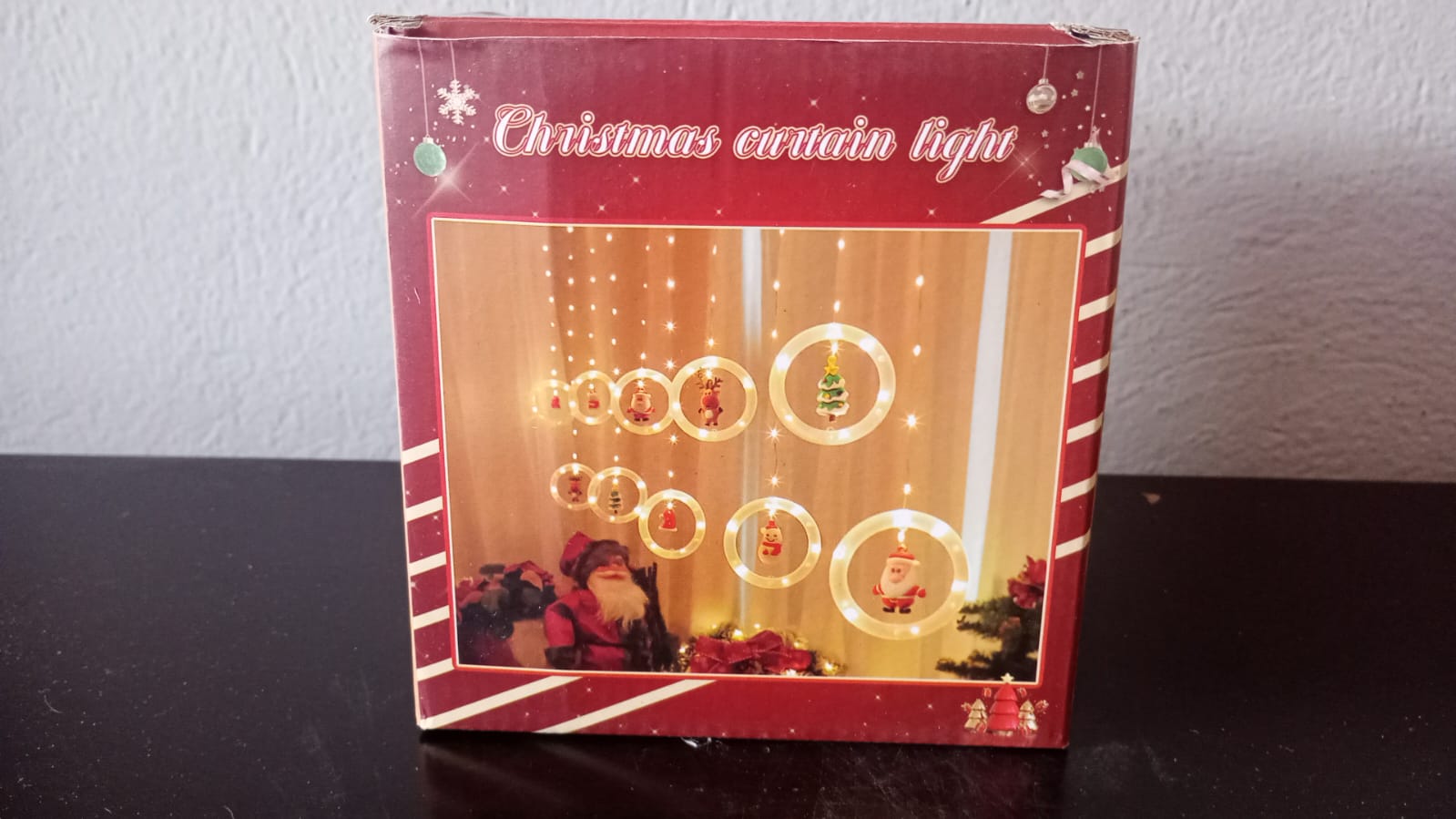 Luces Led Navideñas 10 Anillos y Figuras