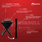 Asador Portátil Plegable Shorbull