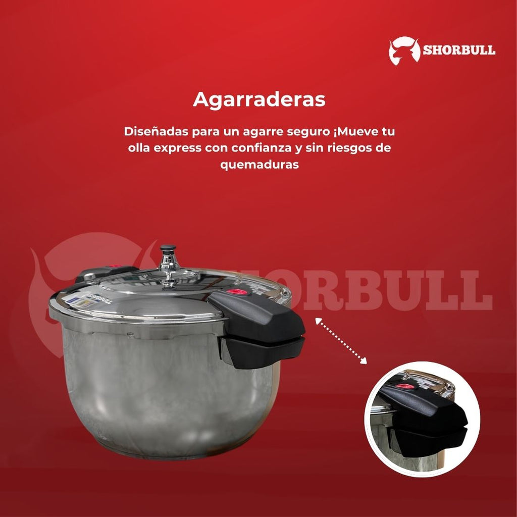 Olla Express 14 Litros Acero Inoxidable