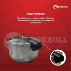 Olla Express 14 Litros Acero Inoxidable