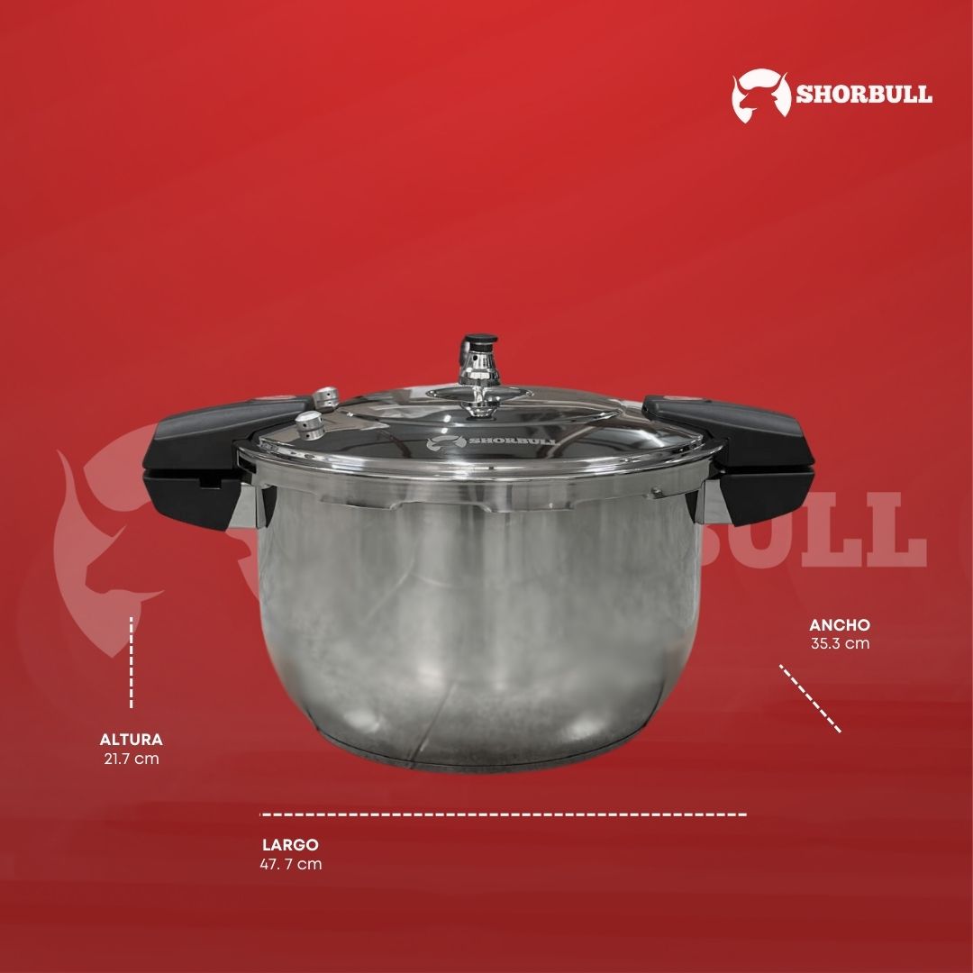 Olla Express 14 Litros Acero Inoxidable