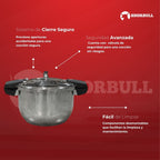 Olla Express 14 Litros Acero Inoxidable