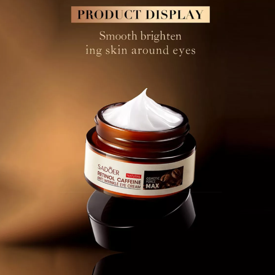 Crema Contorno De Ojos Retinol Y Cafeína