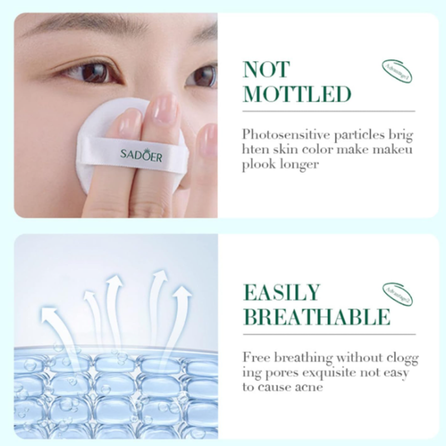 Polvo Mineral Facial Para Controlar El B