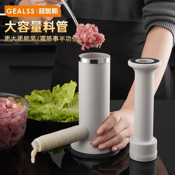 EMBUTIDORA DE SALCHICHAS CASERA