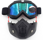 Máscara Careta Motocross Desmontable