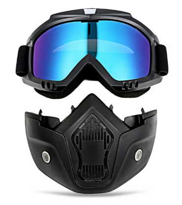 Máscara Careta Motocross Desmontable