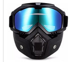 Gray helmet for bikers