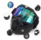 Máscara Careta Motocross Desmontable