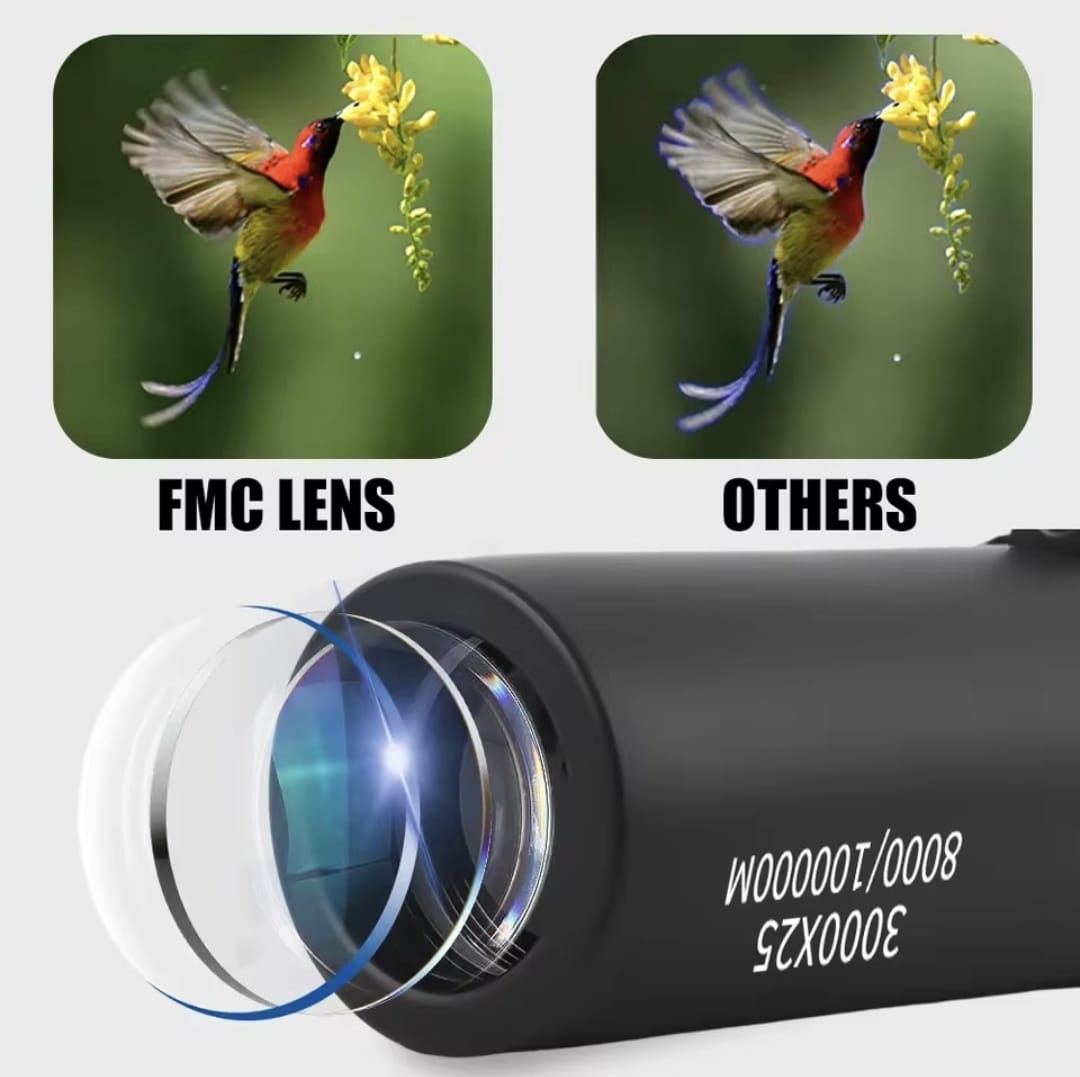 Monocular profesional HD 3000x25