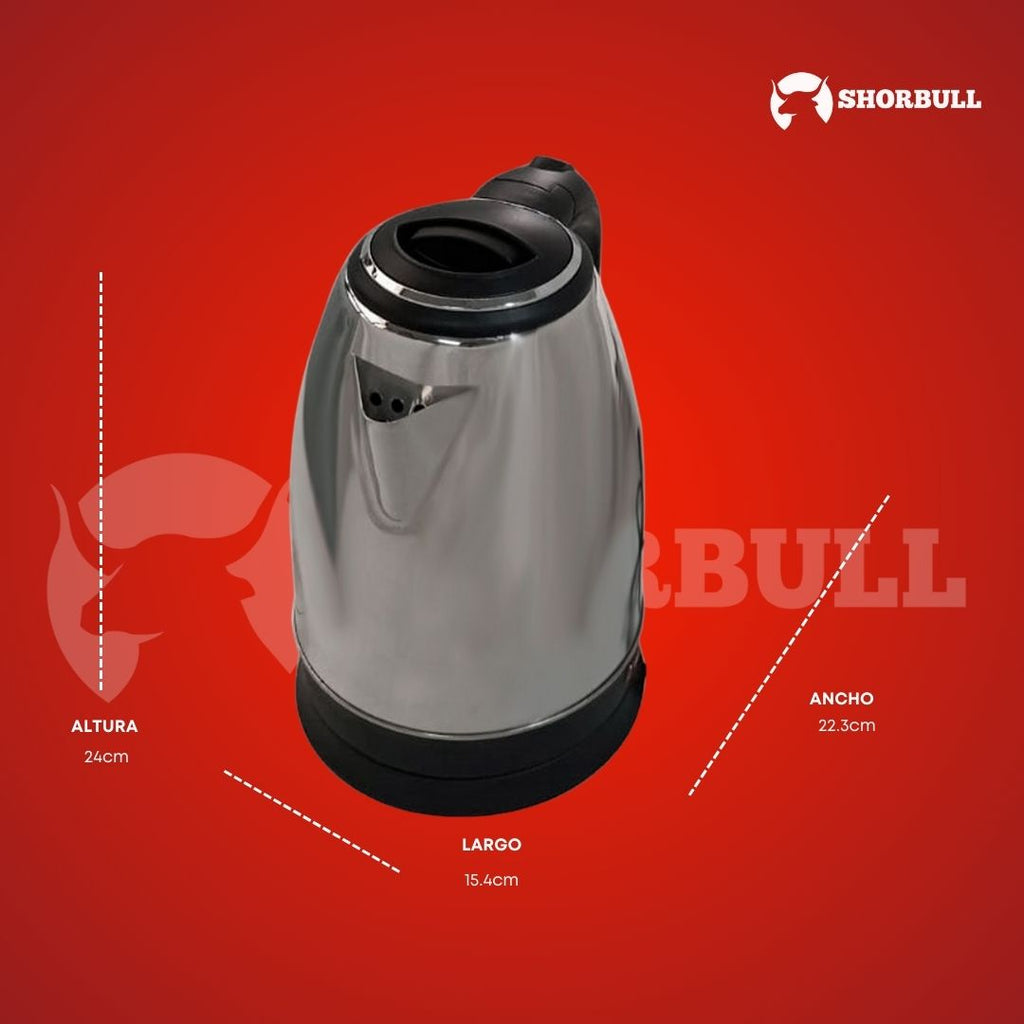Tetera Eléctrica de Acero Shorbull