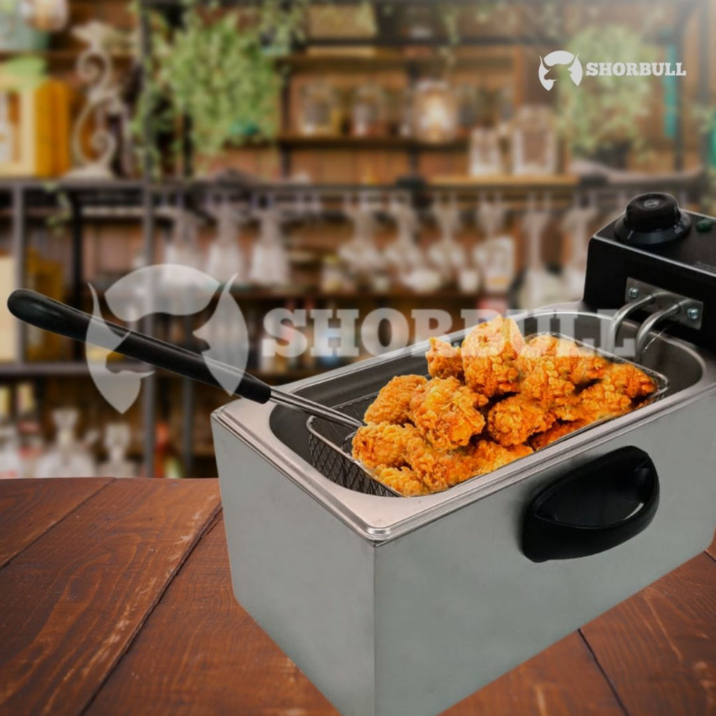 Freidora  de aceite, 4L- Shorbull