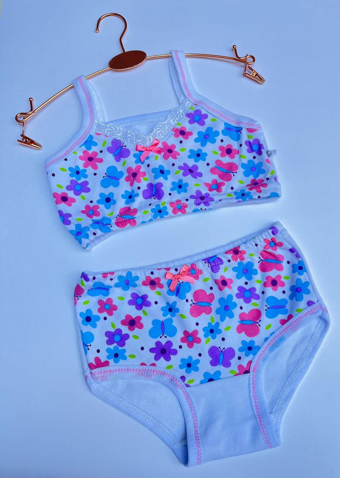 COORDINADO DE ALGODON PARA NIÑA.