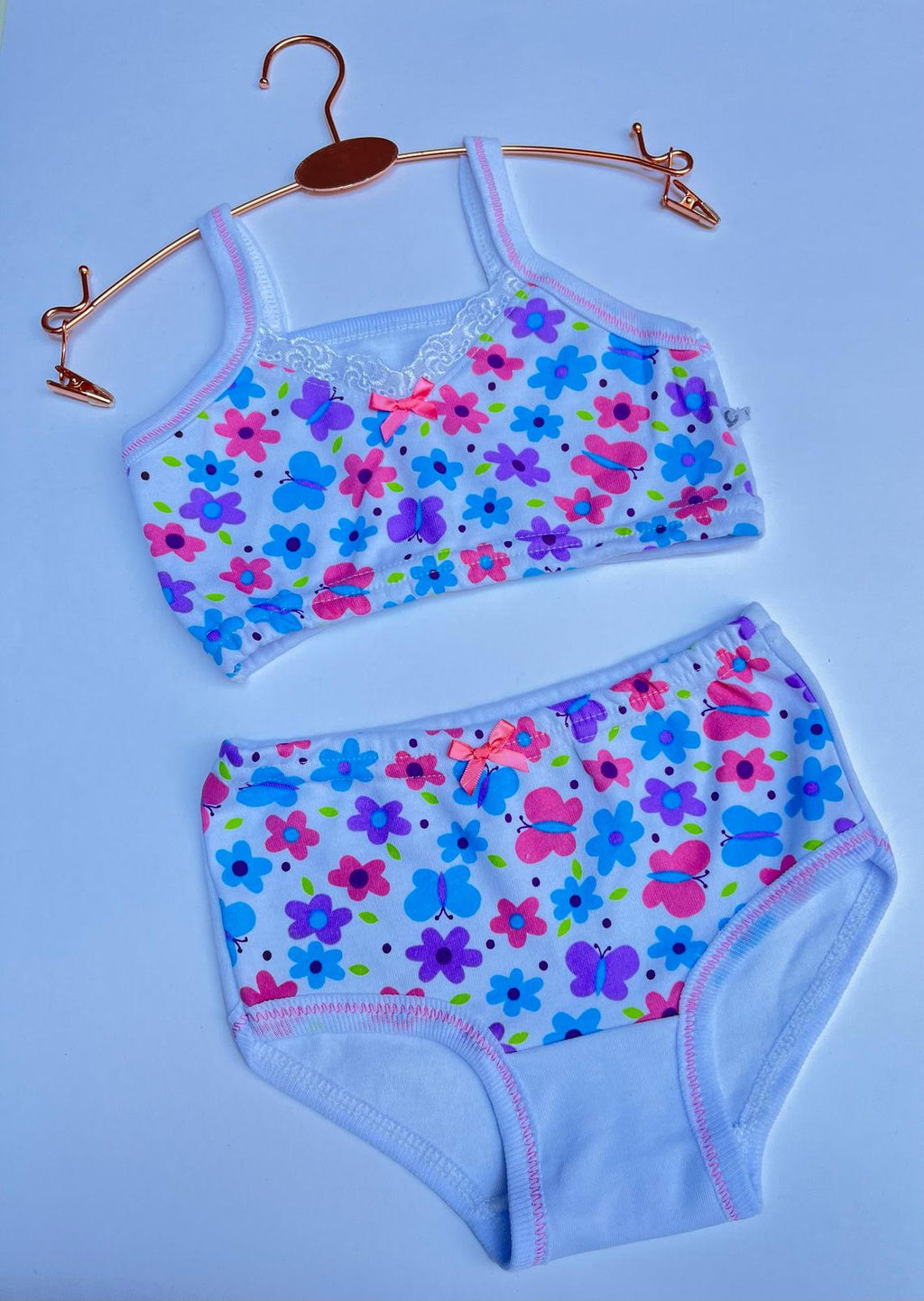 COORD ROPA INTERIOR NIÑA T:8 AÑOS BLANCO