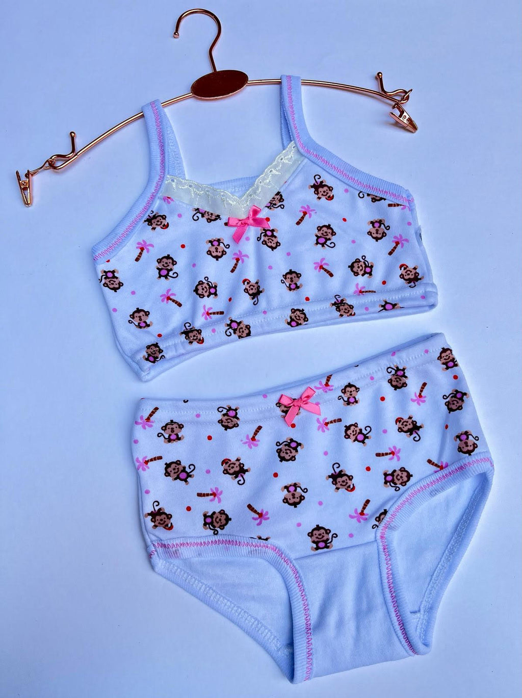 COORD ROPA INTERIOR NIÑA T:8 AÑOS BLANCO