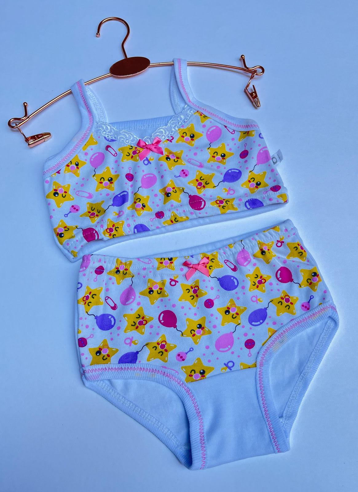 COORD ROPA INTERIOR NIÑA T:10 AÑOS BLANC