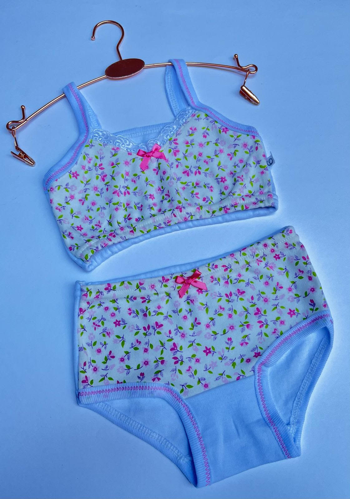 COORD ROPA INTERIOR NIÑA T:10 AÑOS BLANC