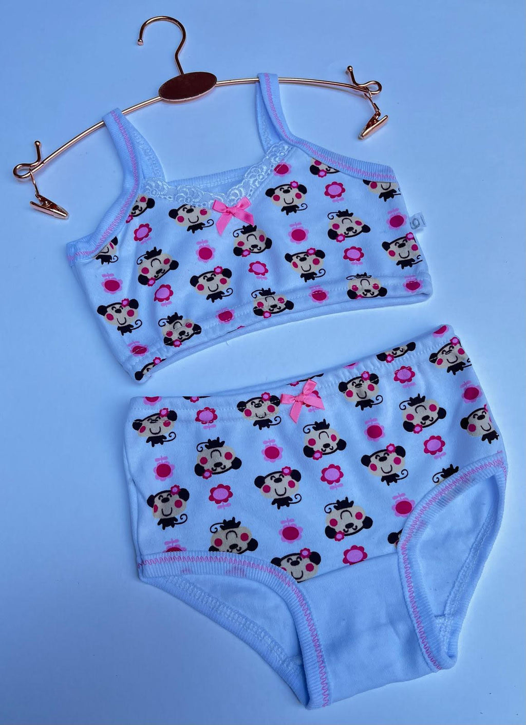 COORD ROPA INTERIOR NIÑA T:8 AÑOS BLANCO