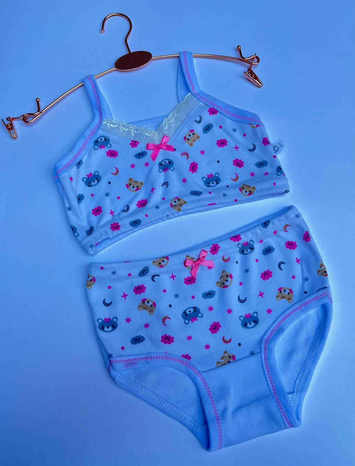 COORD ROPA INTERIOR NIÑA T:8 AÑOS BLANCO