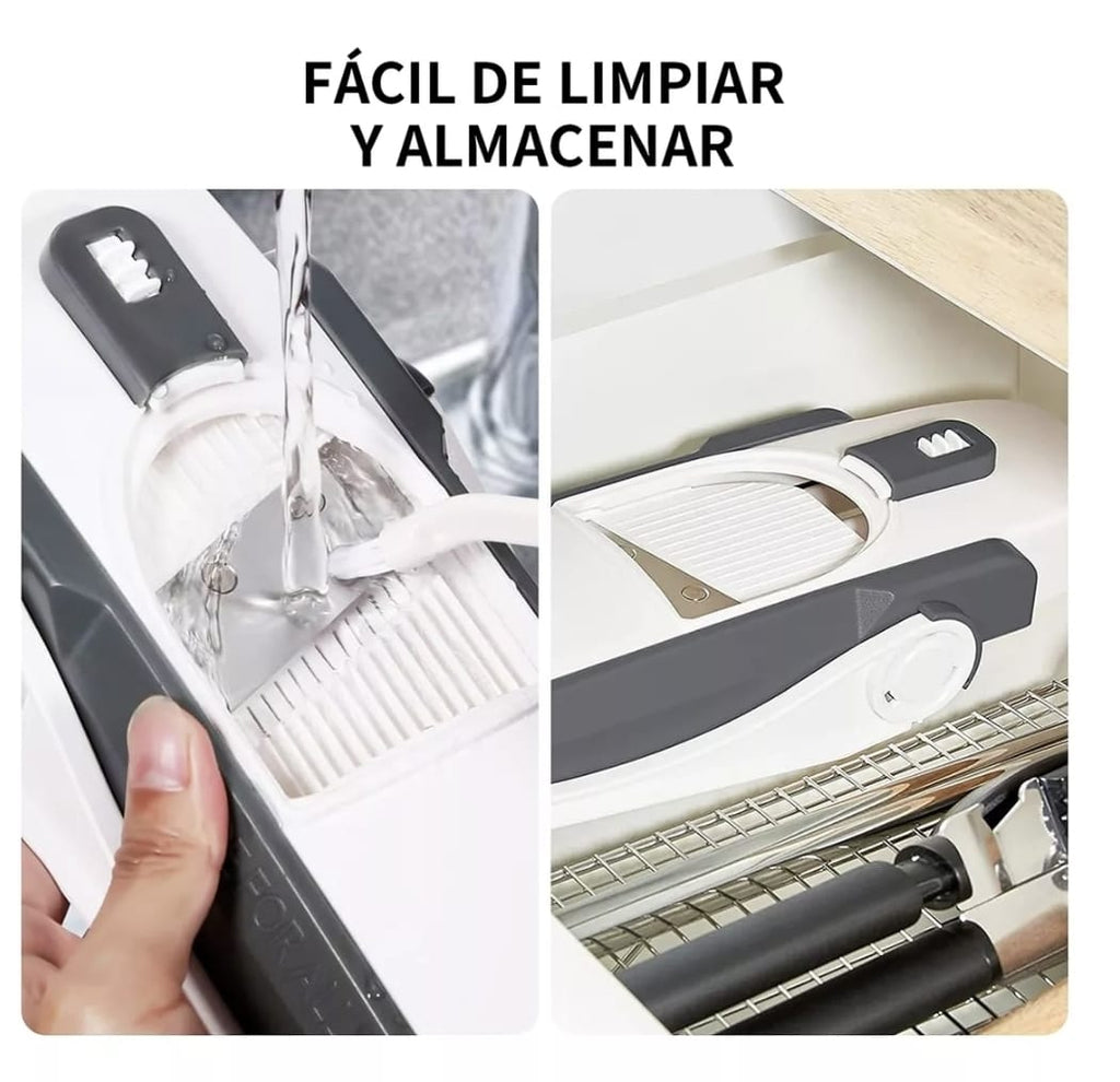 Rebanador Cortador Rayador De Verduras