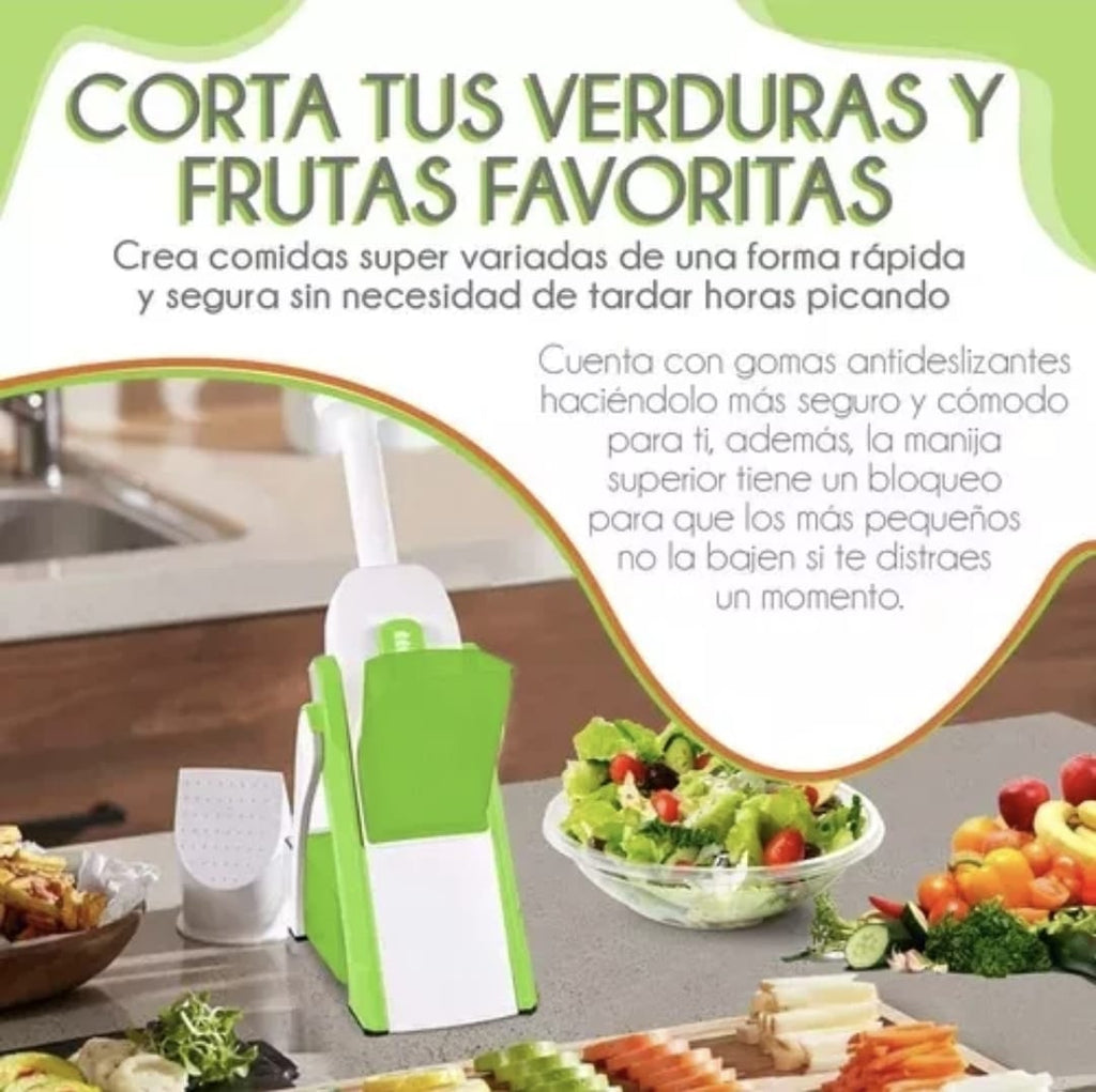 Rebanador Cortador Rayador De Verduras