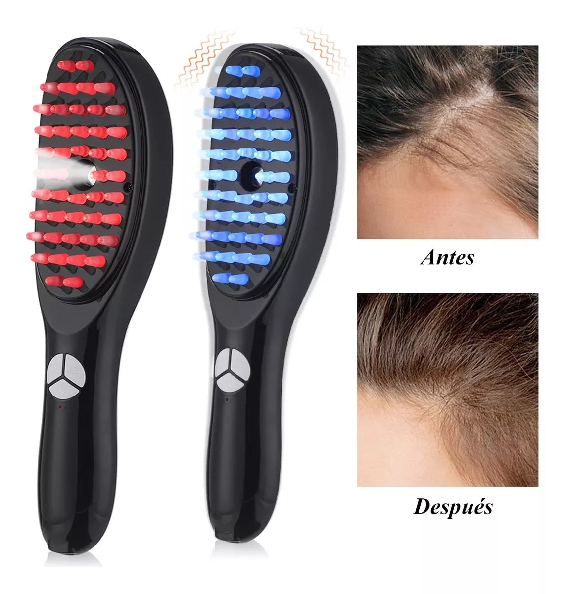 cepillo eléctrico de luz y masaje