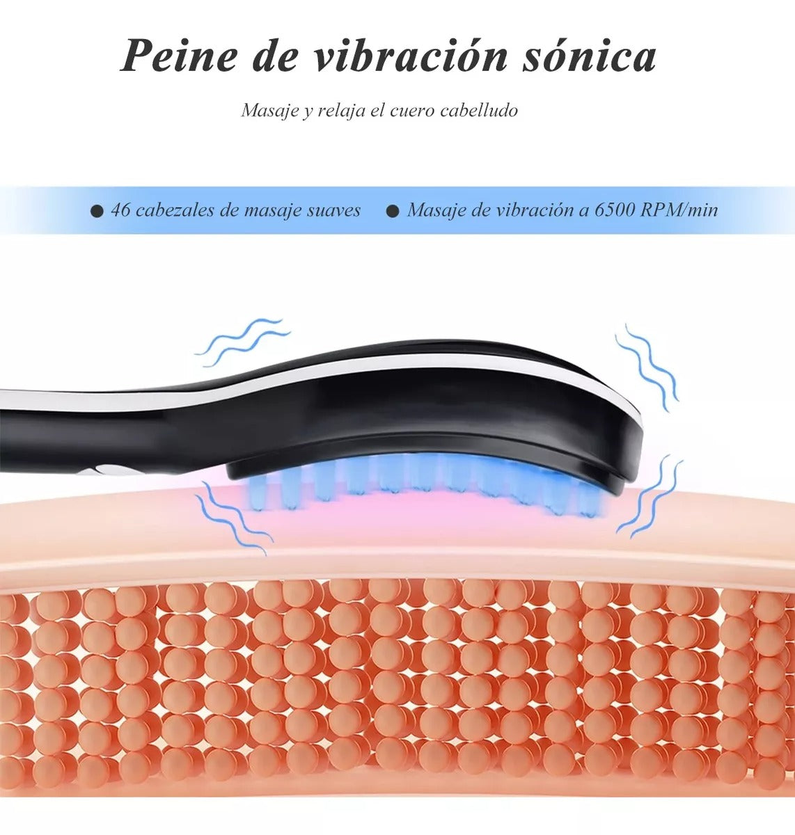 cepillo eléctrico de luz y masaje