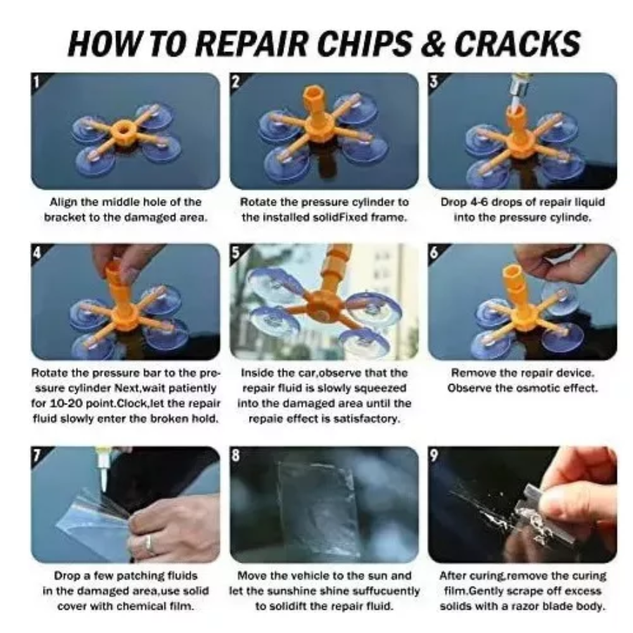 Reparador de Cristales Vidrios