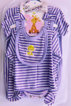 KIT ROPA DE ALGODON 7 PZS DE BEBE